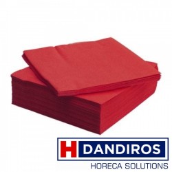 Servetele Rosii 33*33 cm 3 straturi 250 buc/pachet